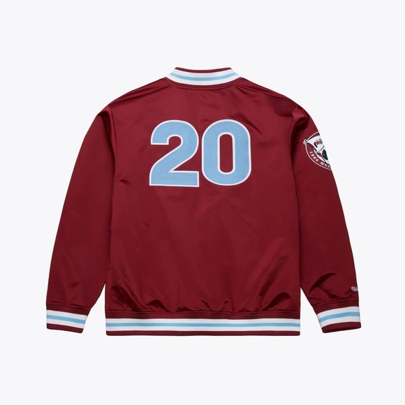 Men's Mike Schmidt Burgundy Philadelphia Phillies Legends Collection NWT - Picture 2 of 8